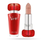 PUPA Milano Vamp! Extreme Colour Lipstick, 100 Naked Skin, 0.123 oz