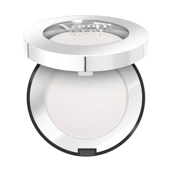 PUPA Milano Vamp! Matt Eyeshadow Makeup, 010 White Chalk, 0.088 oz