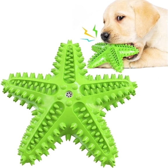 PUPIX Chew Toy for Dog Aggressive Chewers Toothbrush Stick Pets Interactive Toys Tough Puppy Chew Treats for Small Medium Dogs Toy to Keep Them Busy, Green