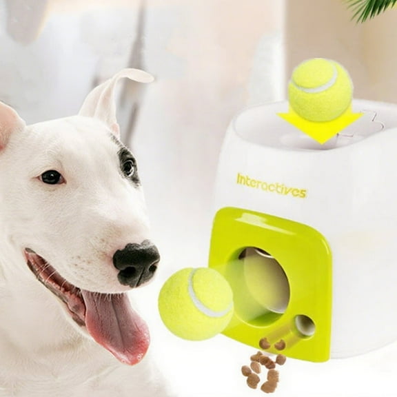 PUPPY & KITTY Tennis Ball Launcher for Small to Medium Sized Dogs, 1 Balls Included