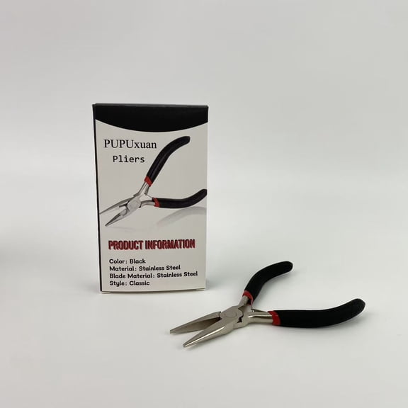 PUPUxuan Pliers, Model Tools for Beginners to Repair and Fix Plastic Models, Ultra-thin Single-edged Non-slip Grip, Sharp Cutters for Model Building