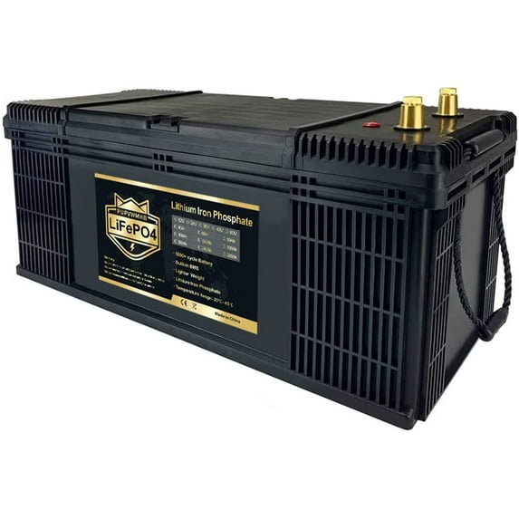 PUPVWMHB 36V 100Ah LiFePO4 Battery, 3840Wh Lithium Battery with BMS, over 5000+ Rechargeable Cycles For RV,Campers, Solar, Marine, Energy Reserve Power, Supply Emergency, Lighting, Road-Trip