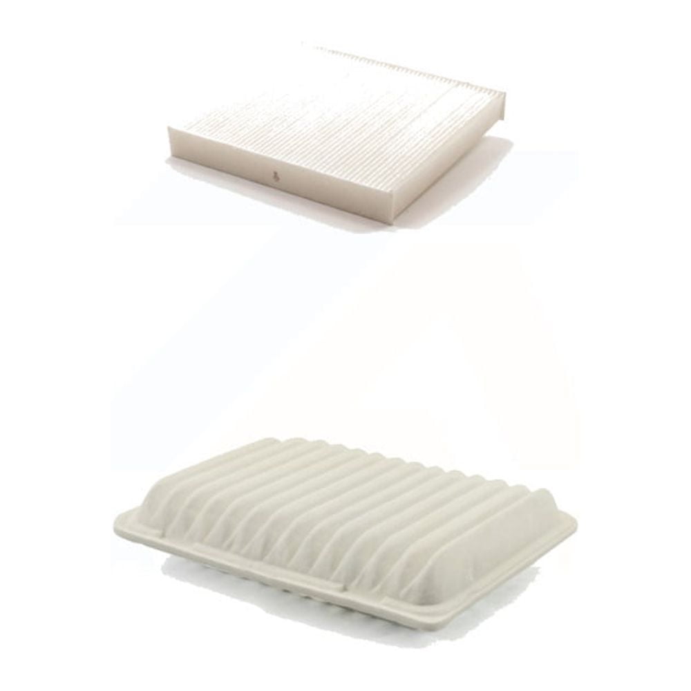 PUR 1x Air + 1x Cabin Filter (2 Total) Kit for Car Mitsubishi Outlander