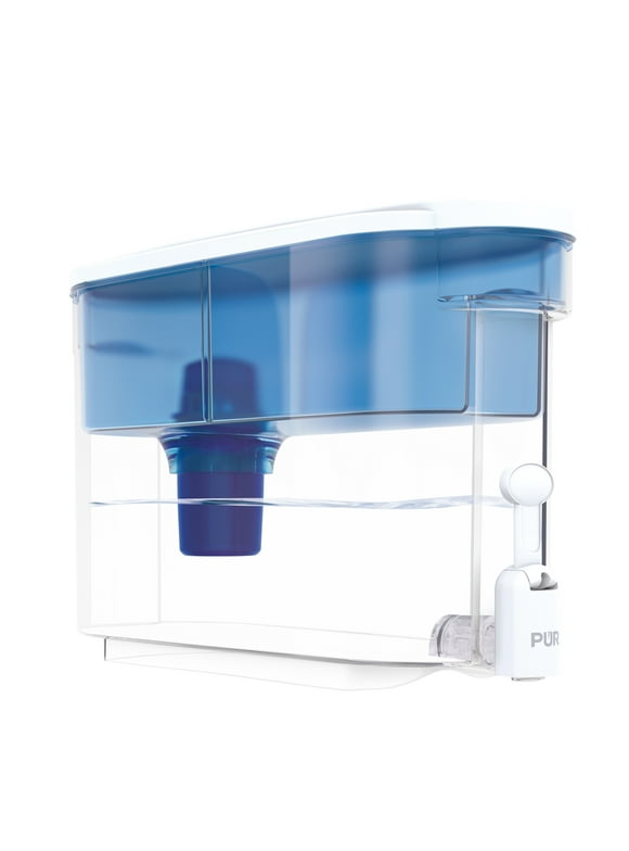 PUR 30 Cup Dispenser Filtration System, W 15.3" x H 10.1" x L 5.3", Blue, DS1800ZAV4