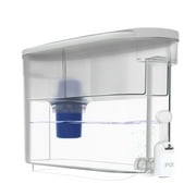 PUR 30-Cup Water Filter Dispenser System, W 15.3" x H 10.1" x L 5.3", Pearl, DS1800IA