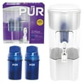 thumbnail image 1 of PUR 44 Cup XL Dispenser Filtration System with 2 Filters, W 12.5" x H 17" x L 7.7", White, PDI4000Z, 1 of 11