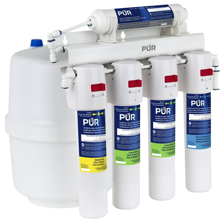 5-Stage Quick Connect 20.3 GPD Reverse Osmosis Water Filtration System with Faucet 5-Stage Quick Connect 20.3 GPD Reverse Osmosis Water Filtration System with Faucet