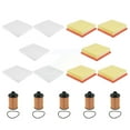 PUR 5X Air + 5X Cabin + 5X Engine Cartridge Oil Filter (15 Total) Kit