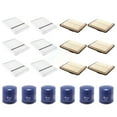 PUR 6X Air + 6X Cabin + 6X Engine Oil Filter (18 Total) Kit for Car
