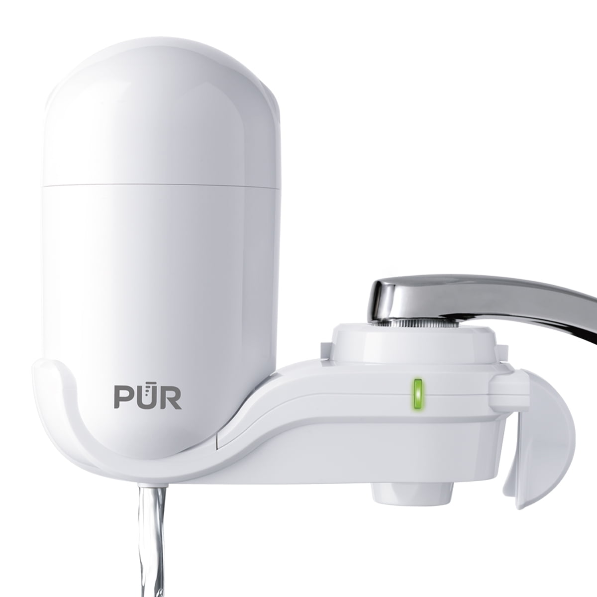 PUR Faucet Mount Water Filtration System, Vertical, White, FM3333B