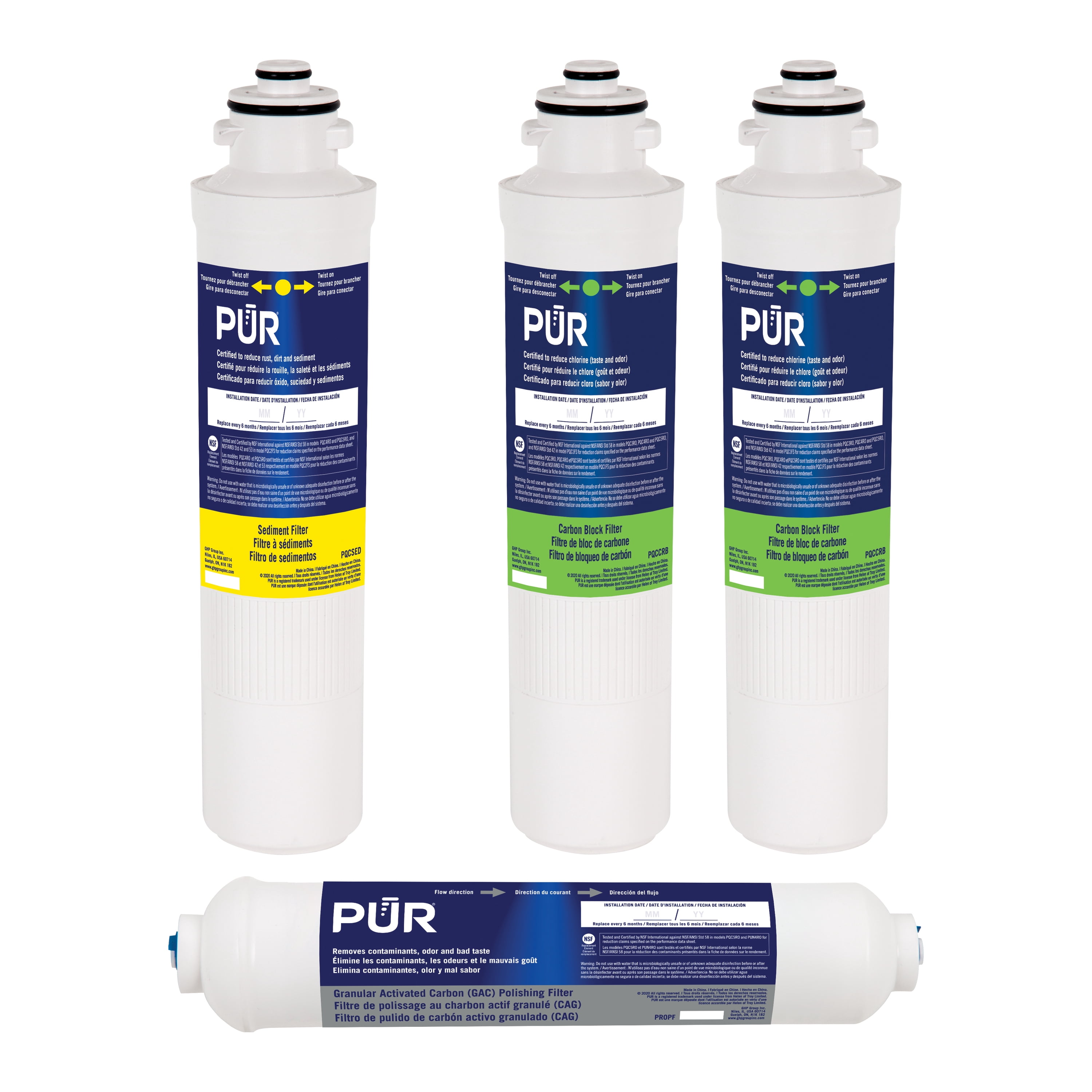 PUR Filter Replacement Kit for PQC5RO - Walmart.com