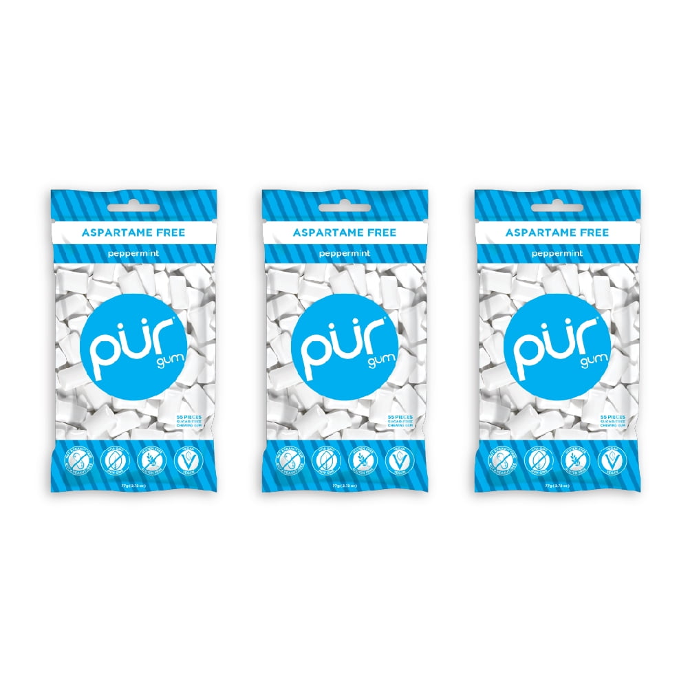 PUR Spearmint Gum (Pack of 55) for sale online