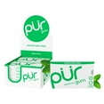 thumbnail image 1 of PUR Gum, Aspartame Free, Sugar Free & 100% Xylitol, Spearmint Chewing Gum, 9 Pieces, Pack of 12, 1 of 6