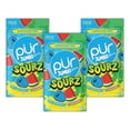 thumbnail image 1 of PUR Jumbo SOURZ Gum, Aspartame Free, Sugar Free & 100% Xylitol, Natural Flavor Blue Raspberry, Watermelon, 20 Pieces, Pack of 3, 1 of 7