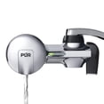 thumbnail image 1 of PUR PLUS Faucet Mount Water Filtration System, Chrome, 1 of 4