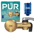 thumbnail image 1 of PUR PLUS Faucet Mount Water Filtration System, Horizontal, Brass, PFM410F, 1 of 11
