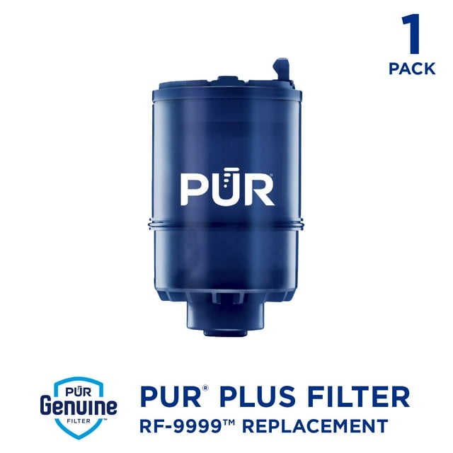 PUR PLUS Faucet Mount Water Replacement Filter 1Pack, 3 Month Supply