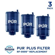 PUR PLUS Faucet Mount Water Replacement Filter 3-Pack, 9 Month Supply, RF99993