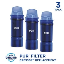 PUR PLUS Water Pitcher & Dispenser Replacement Filter 3 Pack, CRF950Z3A