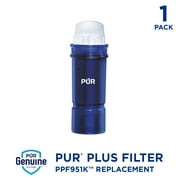 PUR PLUS Water Pitcher and Dispenser Replacement Filter with Lead Reduction, 1 Pack, PPF951K1