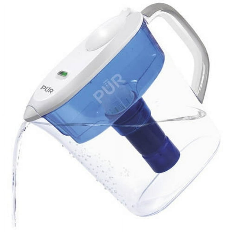 PUR Ultimate 11 Cup Pitcher Water Filter with Lead Removal, PPT111W, Blue PUR Ultimate 11 Cup Pitcher Water Filter with Lead Removal, PPT111W, Blue
