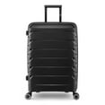 thumbnail image 1 of PUR by iFLY  24" Checked Hard Side Lightweight Expandable Luggage, Black, 1 of 10