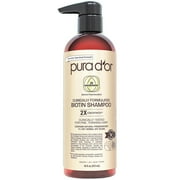 PURA DOR Clinically Formulated Professional Grade Biotin Shampoo 16 Fl Oz