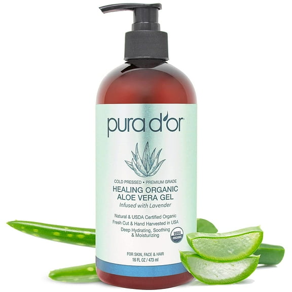 PURA D'OR Healing Organic Aloe Vera Gel
