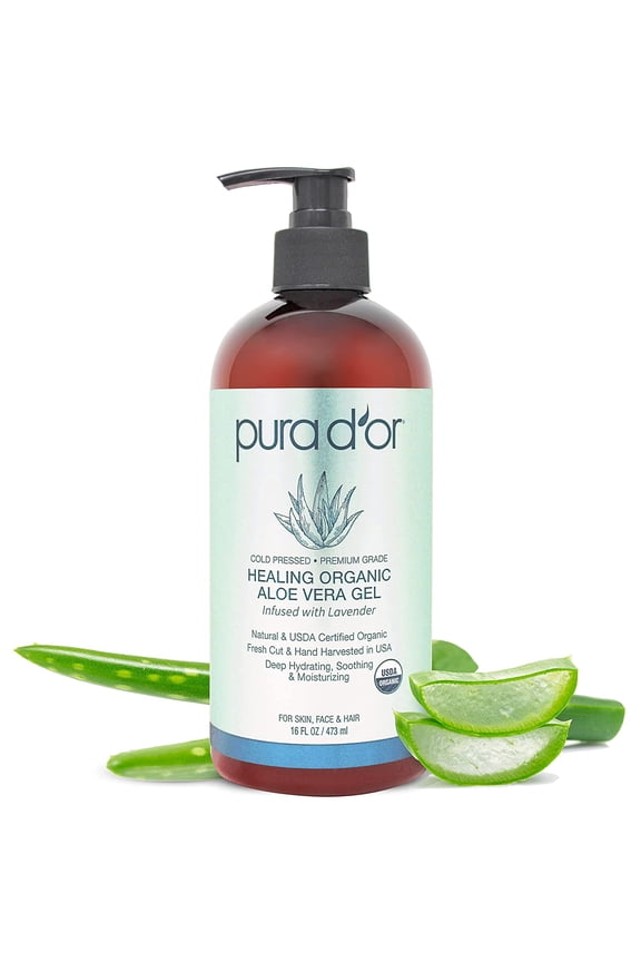 Healing Organic Aloe Vera Gel
