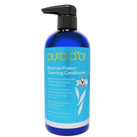PURA D'OR Moisture Protect Cleansing Conditioner 16 Fl Oz
