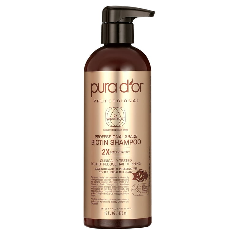 Pura D'Or Hair Loss Prevention Shampoo & Conditioner and Argan Oil – Never  Say Die Beauty