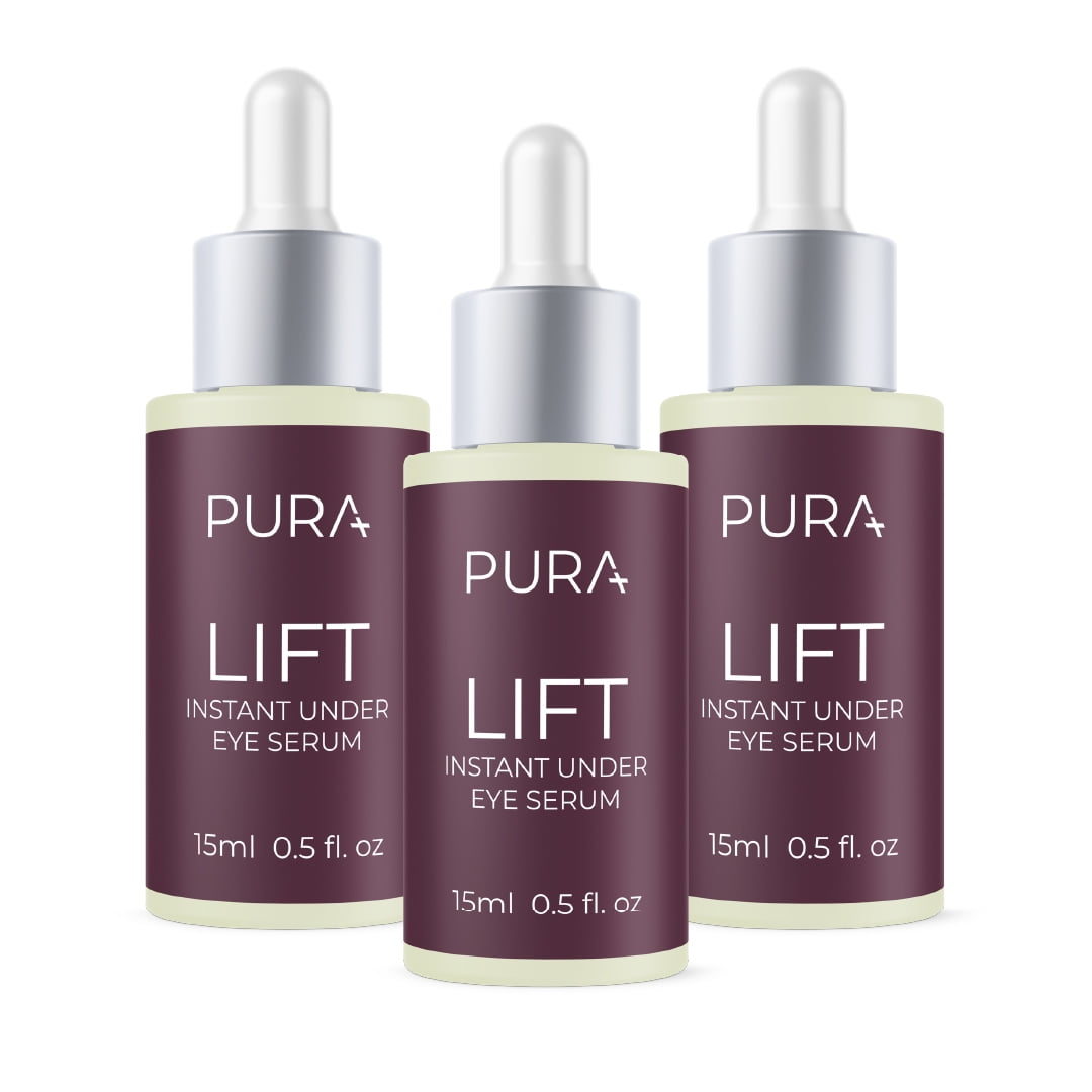 PURA Lift Instant Under Eye Serum Advanced Dark Circle Reducer, Anti