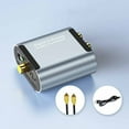 thumbnail image 1 of PURCOLT Digital To Analogue Audio Converter Optical/Coaxial To Left/Right Channel With 3.5mm Decoder Specification: Up to 65% off, 1 of 9