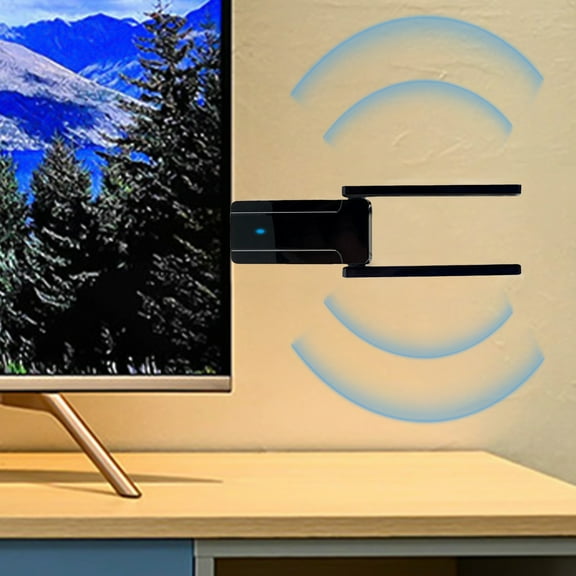 PURCOLT Wireless USB WiFi Adapter,1300Mbps Dual Band 5G/2.4G WiFi USB Adapter For Desktop Laptop,WiFi USB Computer Network Adapters Up to 65% off