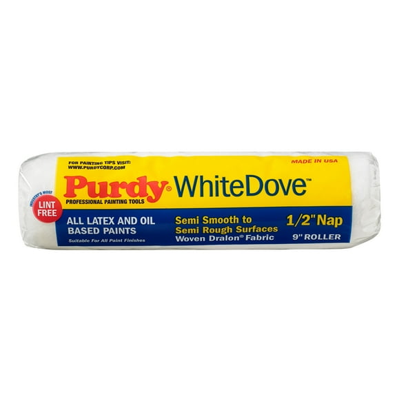 Purdy WhiteDove Roller Cover, 9 in. x 1/2 in., 1 each