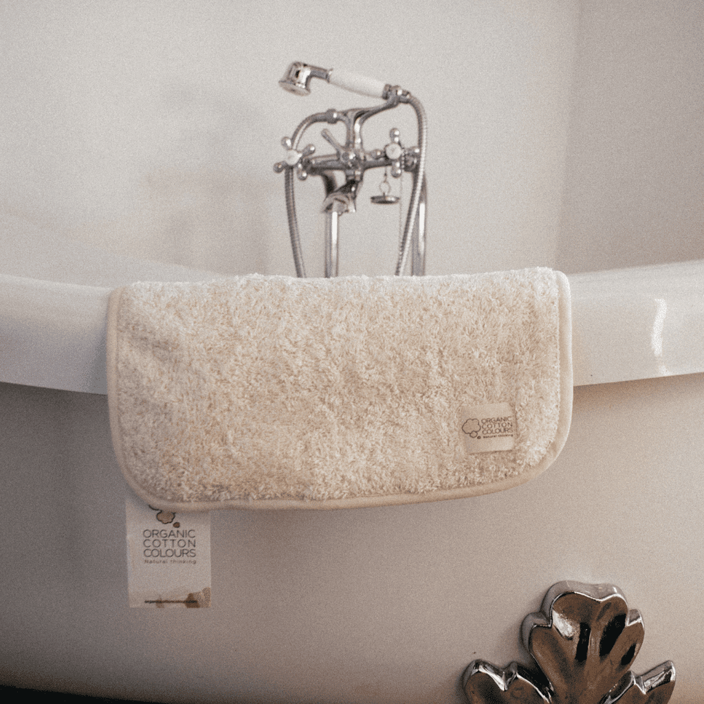 PURE 100% Organic Cotton Face Towels Chemical and Dye-Free (30 X 50 cm) Made in SPAIN