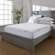 PURE BAMBOO King Viscose Derived from Bamboo Mattress Protector - Waterproof Cover Protects Against Moisture, Spills, Stains - Breathable, Noiseless, Fits 16-inch Mattress King