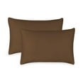 thumbnail image 1 of PURE BAMBOO Pillowcases - King Size 2-piece Set (20"x40") - Genuine 100% Organic Bamboo Viscose, Luxuriously Soft & Cooling, Double Stitching, Envelope Closure (2 King Pillowcases, Coconut Husk), 1 of 6