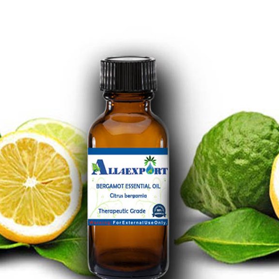 PURE BERGAMOT ESSENTIAL OIL Citrus bergamia THERAPEUTIC NATURAL ESSENTIAL OIL