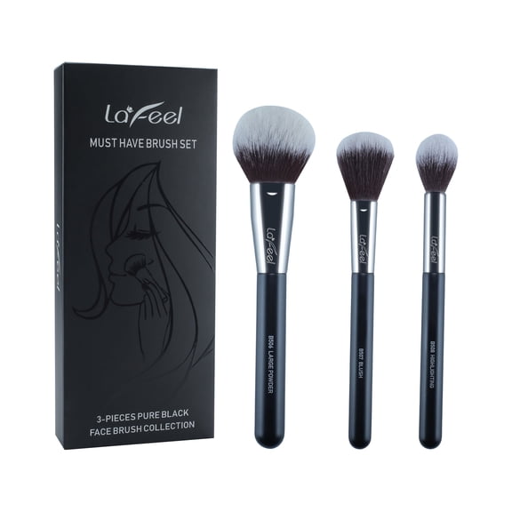 PURE BLACK COLLECTION MUST HAVE BRUSH SET