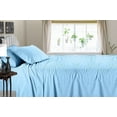 thumbnail image 1 of PURE DREAMS BEDDING-Hotel Luxury Sheet Set 4 Piece-100% Egyptian Cotton, 300 TC, Fits up to 18" Deep Pocket-Light Blue Stripe, Full-XL Size, 1 of 6
