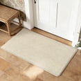 thumbnail image 1 of PURE ERA 2' x 3' Stair Tread Landing Mat Carpet Indoor Doormat Floor Mat Area Rug Self-adhensive Non-slip Back (Light Beige,24 in.x36 in.), 1 of 7