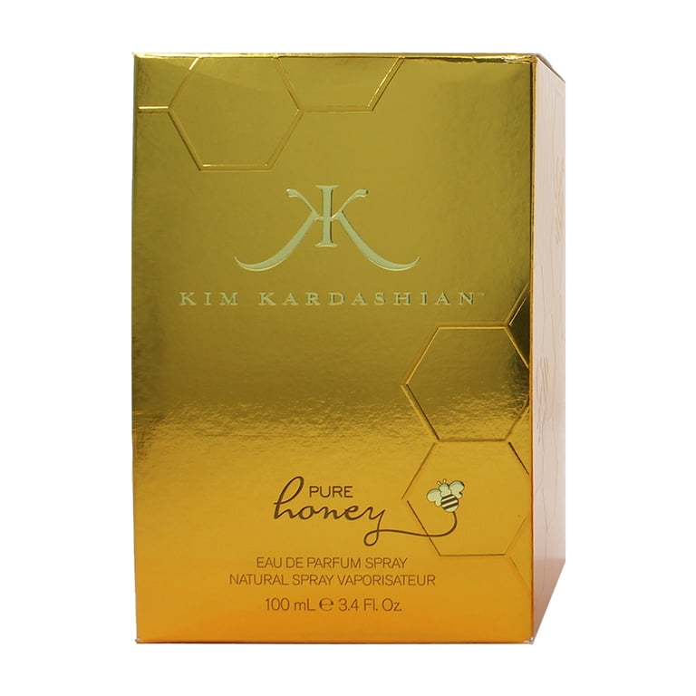 Kim Kardashian Pure Honey Eau De Parfum Spray for Women, 3.4 oz