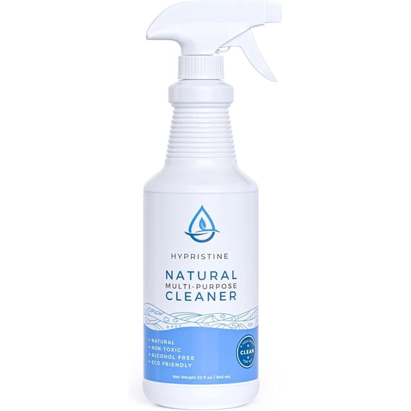 PURE Hypochlorous Acid Spray, Multi-Purpose Cleaner, Superior Shelf Life, 0% Bleach, 0% Alcohol, Food Contact Safe, Eliminate Non-Living Allergens, Remove Pet Odor, Clean Any Surface