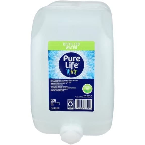 Pure Life Distilled Water 2.5 Gallon