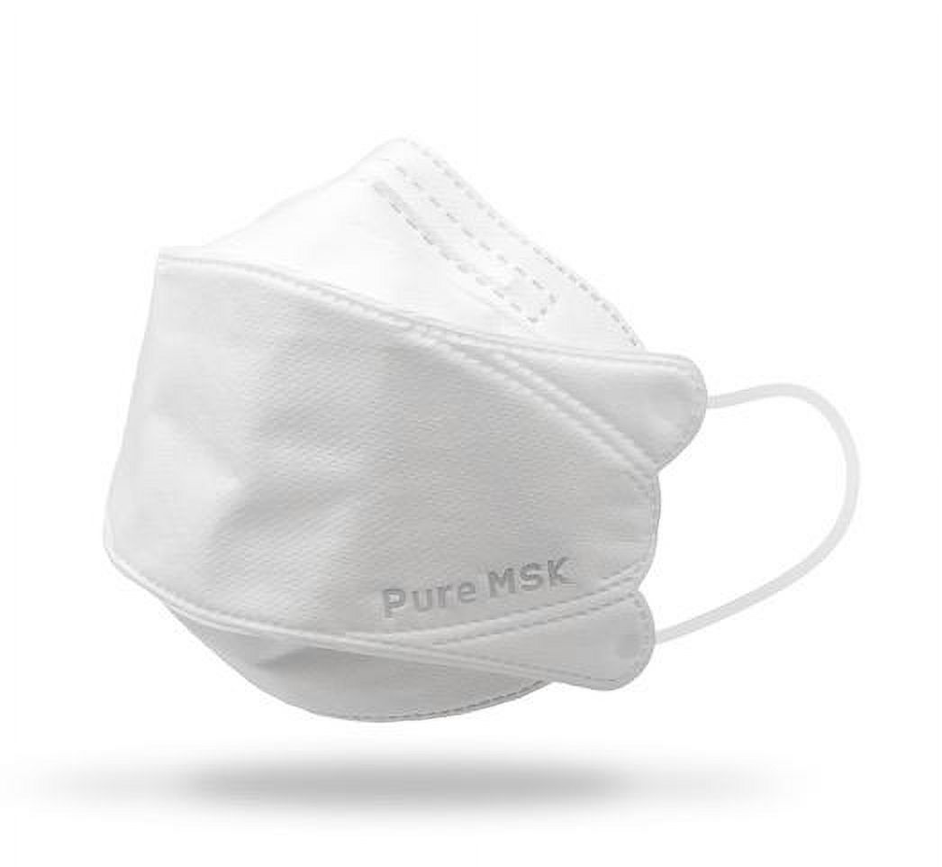PUREMSK Disposable Surgical Respirator White Mask (Large) [10Pack
