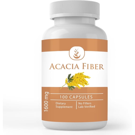 Pure Original Ingredients, Acacia Fiber Capsules, 100 Capsules