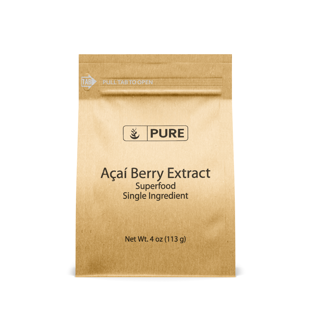 PURE ORIGINAL INGREDIENTS Acai Berry Powder 4oz - rated 5 stars from 1 reviews
