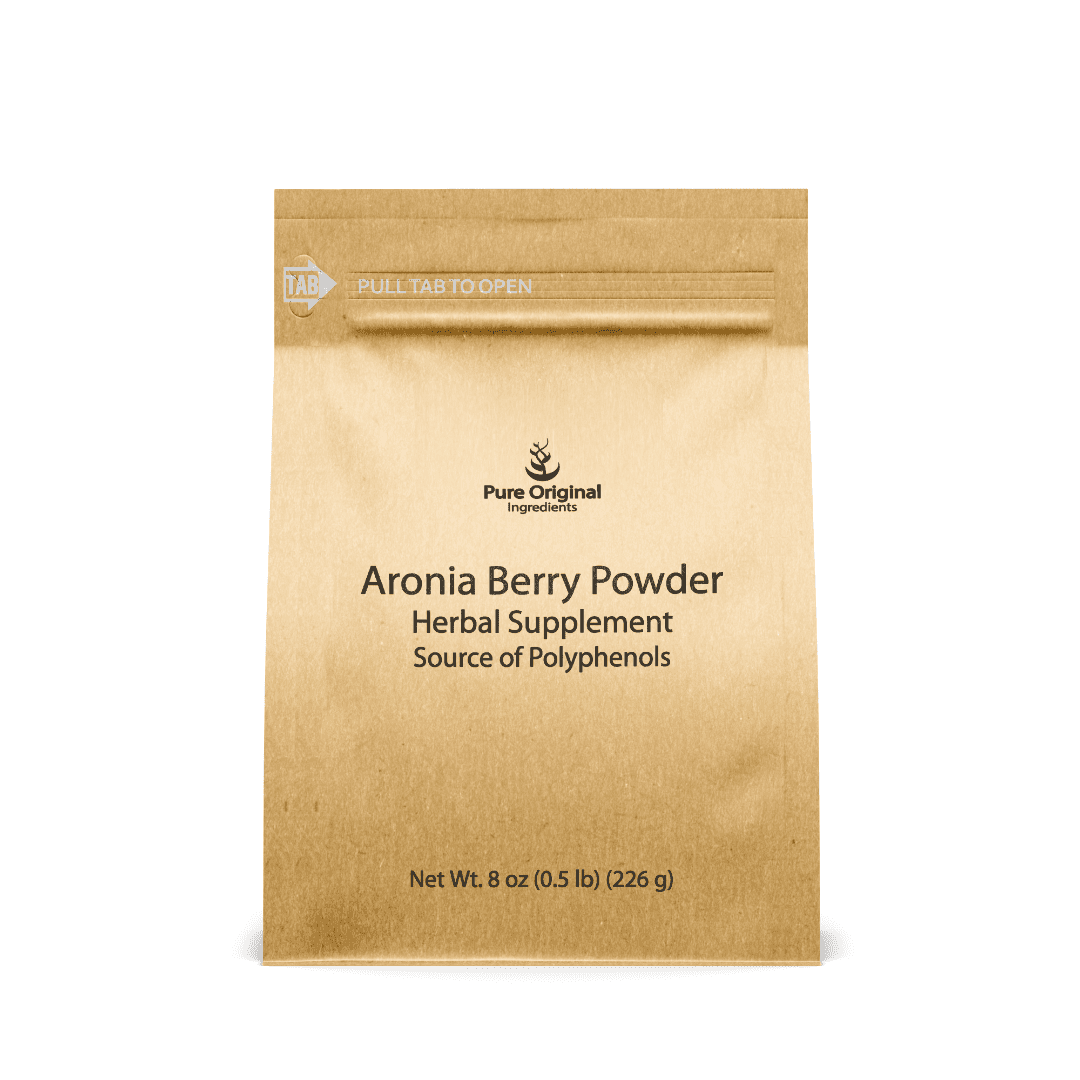 PURE ORIGINAL INGREDIENTS Aronia Berry Powder 8 oz Fruit Supplement ...