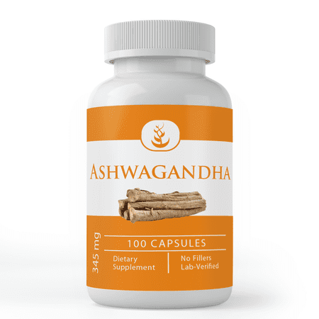 PURE ORIGINAL INGREDIENTS Ashwagandha 100 Capsules Always Pure, No Additives Or Fillers, Lab Verified